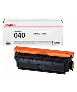 Canon Toner Cart. CRG 040 Y für imageCLASS LBP712Cdn/ i-SENSYS LBP710Cx/LBP712Cx/ Satera LBP712Ci yellow standard capacity (0454C001)