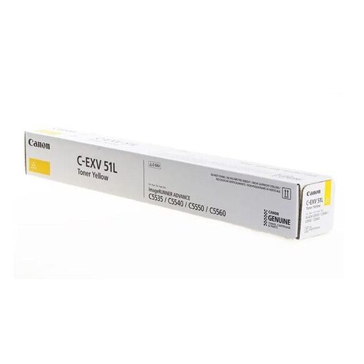 Canon Toner C-EXV51L Y für iR-ADV C5535/C5535i/C5540i/ C5500i/C5560i (0487C002)