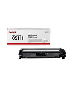 Canon Toner Cart. CRG 051H BK für imageCLASS LBP162 DW|DWF/MF264DW/MF267DW /MF269DW / LBP-160/LBP162 black standard capacity (2169C002)