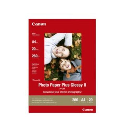 Canon Paper PP-201 für BJ/BJC/ MPC Printers Serie photo glossy A4 (20sheets) (2311B019)