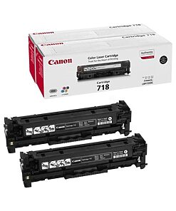 Canon Toner Cart. 718 twinpack für LBP7200/LBP7200Cdn// MF8330/8350 black (2662B005)