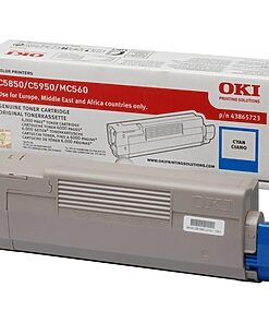 OKI Toner C5850/5950//MC590N/ 560DN cyan (43865723)