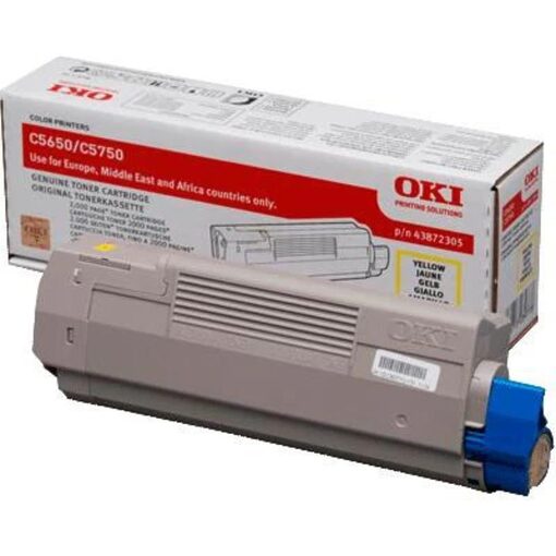 OKI Toner C5650/5750 yellow (43872305)