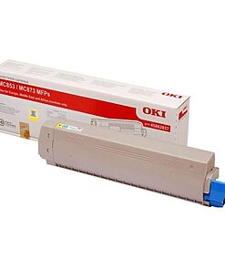 OKI Toner yellow für MC853DN/MC853DNCT/MC853DNV/ MC873DN/MC873DNC/MC873DNCT/ MC873DNV/MC873DNX (45862837)