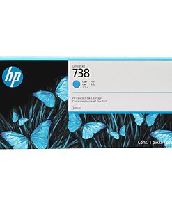 HP 676M6A / HP 738 Cyan Tinte