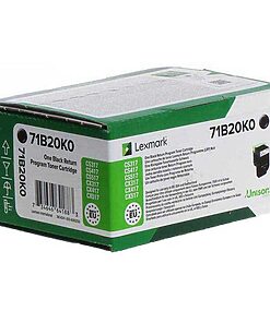 Lexmark Return Print Cart. 71B20K0 für CS417dn/CS317dn/ CX517dn/CX417de/CS517de/CX317dn black