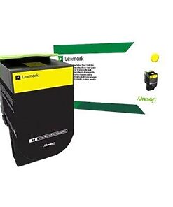 Lexmark Print Cart. 80C2HY0 für CX410e/de/dte/ CX510de/dhe/dthe yellow high capacity