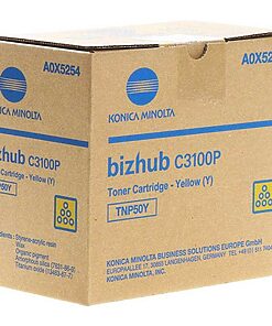 KonicaMinolta Toner TNP-50Y für bizhub C3100P (A0X5254) yellow