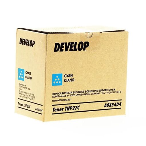 Develop Toner TNP-27C für ineo +25 cyan (A0X54D4)