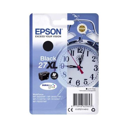 Epson Ink Cart. C13T27114012 für WF-3620DWF/3620WF/3640DTWF/ 7110DTW/7610DWF/7620DTWF Black XL