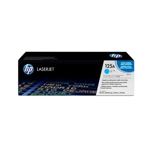 HP Toner Cart. CB541A (125A) für CLJ CP1215/1217/1515/ 1518/CM1312 cyan