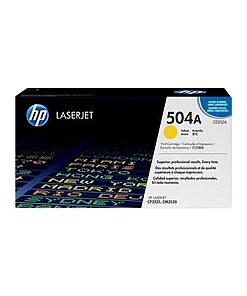 HP Toner-Cartridge standard capacity No. 504A yellow