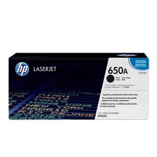 HP Toner Cart. CE270A für LJ CP5520/CP5525DN/CP5525N/ CP5525XH black