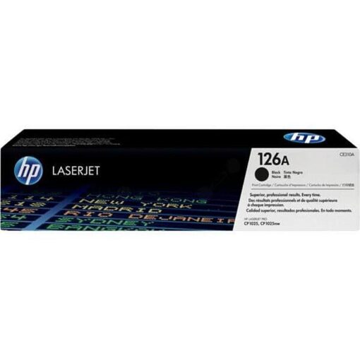 HP Toner Cart. CE310A (126A) für LJ CP1025/CP1025NW black