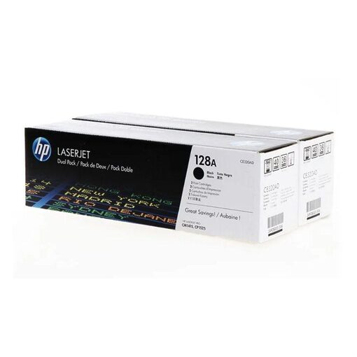 HP Toner Cart. CE320AD (128A) für LJ CM1415/CM1415NF/ CP1525 black twinpack