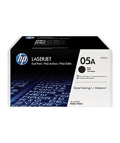 HP Toner Cart. CE505AD (05A) für LJ P2035/2055 Twinpack