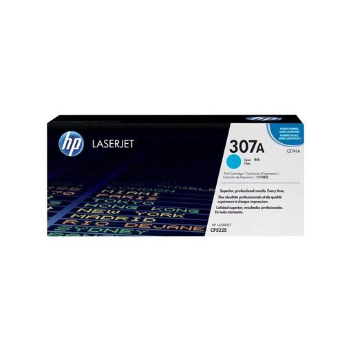 HP Toner Cart. CE741A für LaserJet CP5225 cyan