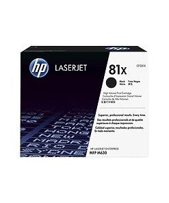 HP Toner-Cartridge High capacity No. 81X black