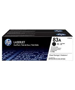 HP Toner-Cartridge standard capacity No. 83A 2x black