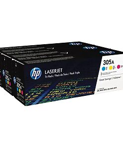 HP Toner Cart. CF370AM (305A) für LJ Pro 300/400 Rainbow Pack (C/M/Y) (CE411A/CE412A/CE413A)