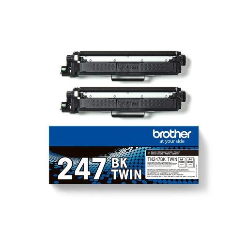 Brother Toner TN-247BKT TWIN Pack DCP-L3510CDW/-L3550CDW/ HL-L3210CW/-L3230CDW/-L3270CDW/ MFC-L3710CW/-L3730CDN/ -L3750CDW/-L3770CDW black