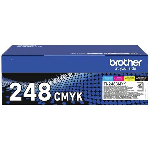 Brother TN-248CMYK 4x BK