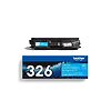 Brother Toner TN-326C für HL-L8250CDN/L8350CDW/DCP-L8400 CDN/L8450CDW/MFC-L8650CDW/ L-8850CDW high capacity cyan