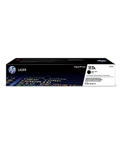 HP No. 117A Black Laser Toner Cartridge: Laser 105a/nw/MFP 178nw/nwg/179fnw standard capacity W2070A