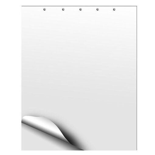 Flipchart Notebook 650x1000mm hvid