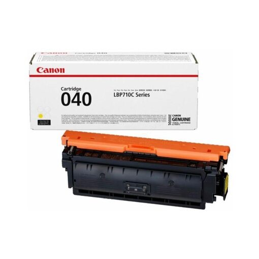 Canon Toner Cart. CRG 040 Y für imageCLASS LBP712Cdn/ i-SENSYS LBP710Cx/LBP712Cx/ Satera LBP712Ci yellow standard capacity (0454C001)