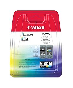 Canon Ink Cart. PG-40/CL-41 Multipack blistered (0615B036) (0615B043) für MF210/220//MP150/160/170/180/ 180/450//iP1600/1700/1800/ 2200//JX200/500 black/colour