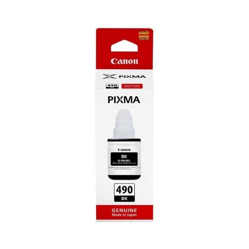 Canon Ink Cart. GI-490 PGBK black Nachfülltinte für Pixma G1400/G1410/G2400/G2410/ G3400/G4400 (0663C001)