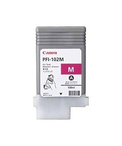 Canon Ink Cart. PFI-102M für IPF 500/600/610/700/710/720/ 755/LP17/LP24 magenta (0897B001)