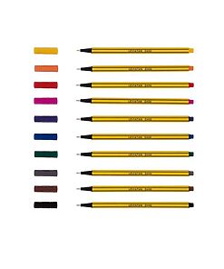 Finliner pen D400 artist 10 color set