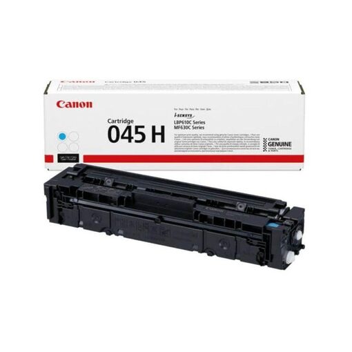 Canon Toner Cart. CRG 045 H C für imageCLASS LBP612/MF632/ MF634/ i-SENSYS LBP611/LBP613/ MF631/MF633/MF635 cyan high capacity (1245C002)