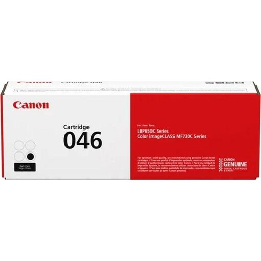 Canon Toner Cart. CRG 046 BK für imageCLASS LBP654/MF731/ MF735/ i-SENSYS LBP653/LBP654/ MF732/MF734/MF735 black standard capacity (1250C002)