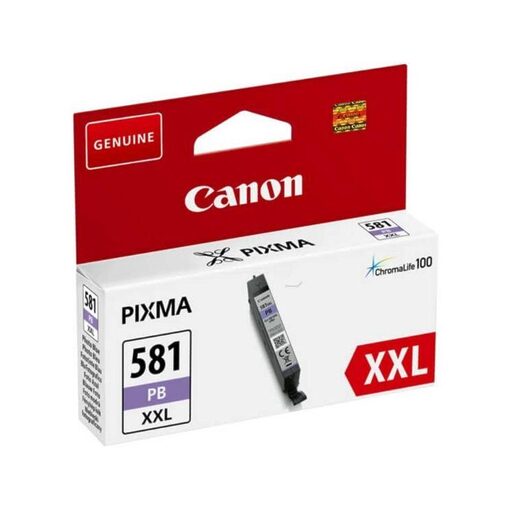 Canon Ink Cart. CLI-581PB XXL für PIXMA TR7550/8550/ TS6150/ 6151/8150/8151/8152/9150/9155 photo blue extra high capacity (1999C001)