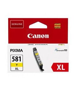 Canon Ink Cart. CLI-581XL Y für Pixma TR7550/8550/ TS6150/6151/8150/8151/8152/ 9150/9155 yellow high capacity (2051C001)