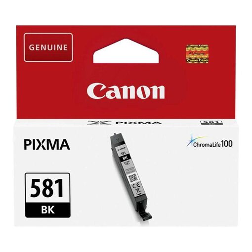 Canon Ink Cart. CLI-581BK für PIXMA TR7550/8550/TS6150/6151/ 8150/8151/8152/9150/9155 black (2106C001)