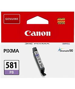 Canon Ink Cart. CLI-581PB für PIXMA TR7550/8550/TS6150/6151/ 8150/8151/8152/9150/9155 photo blue (2107C001)