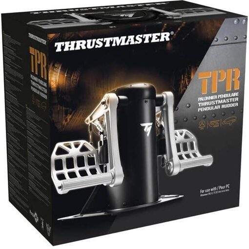 Thrustmaster Gaming Accessories 2960809 TPR Pendular Rudder Add-On black