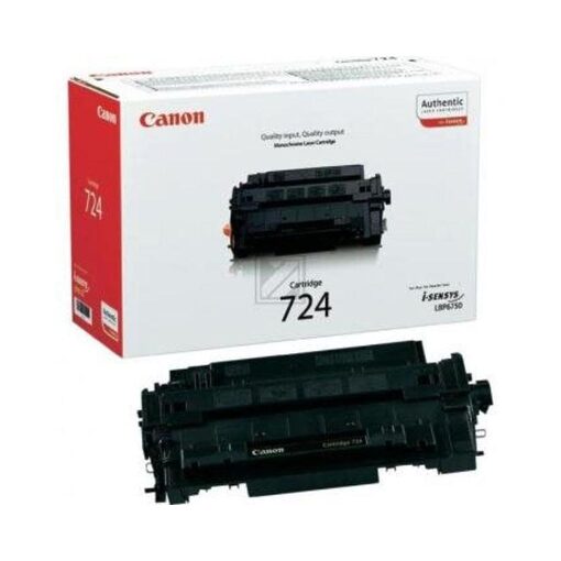 Canon Toner Cart. CRG 724 für i-SENSYS LBP6750/6750dn black (3481B002)