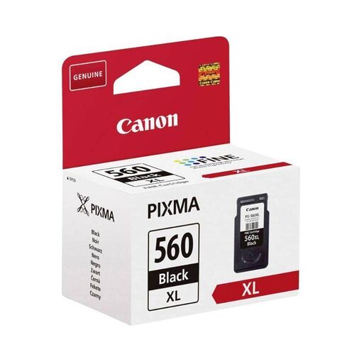 Canon Ink Cart. PG-560XL BK Nachfülltinte für PixmaPIXMA TS5350 PIXMA TS5351 PIXMA TS5352 (3712C001)