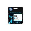 HP Ink Cartridge 3ED67A Standard Capacity No. 712 cyan