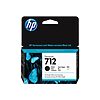 HP Ink Cart. No. 712 für DJ T210/T230/T250/T630/T650 black (3ED70A)