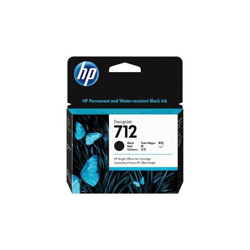 HP Ink Cart. No. 712 für DJ T210/T230/T250/T630/T650 black high capacity (3ED71A)