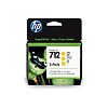 HP Ink Cartridge 3ED79A No. 712 3xyellow