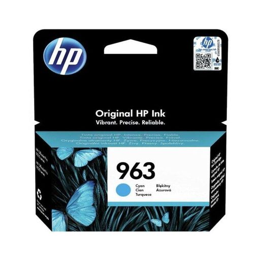 HP Ink Cart. 3JA23AE No. 963 für Office Jet Pro 9010/9012/ 9014/9015/9016/9019/9020/9022/ 9025 cyan