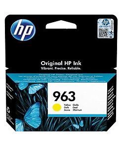 HP Ink Cart. 3JA25AE No. 963 für Office Jet Pro 9010/9012/ 9014/9015/9016/9019/9020/9022/ 9025 yellow