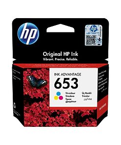 HP Ink Cart. No.653 (c/m/y) (3YM74AE)